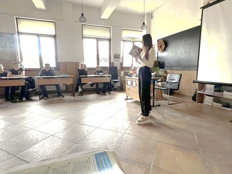 „Соник Старт“ – част от Седмицата на четенето в ПГТ „Н. Й. Вапцаров“